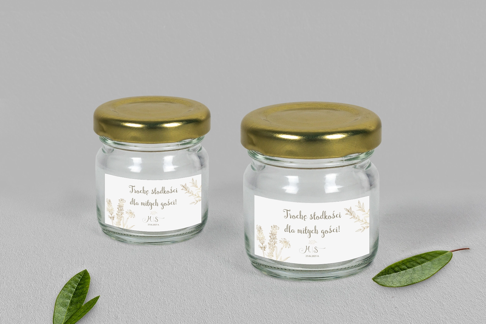 Słoiczek na słodkości - Fiori Motyw 1