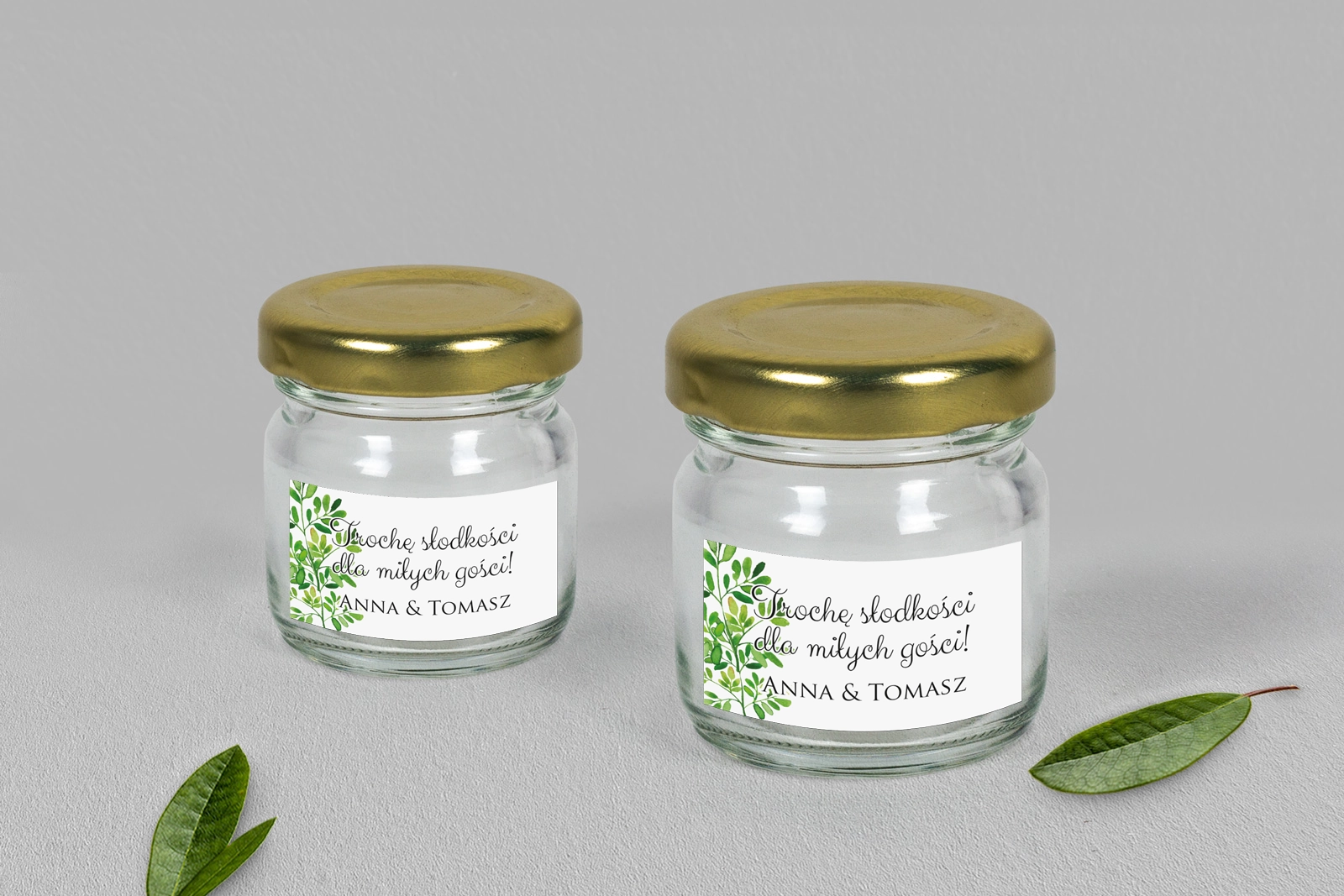 Słoiczek na słodkości - Flowers & Frame Motyw 3