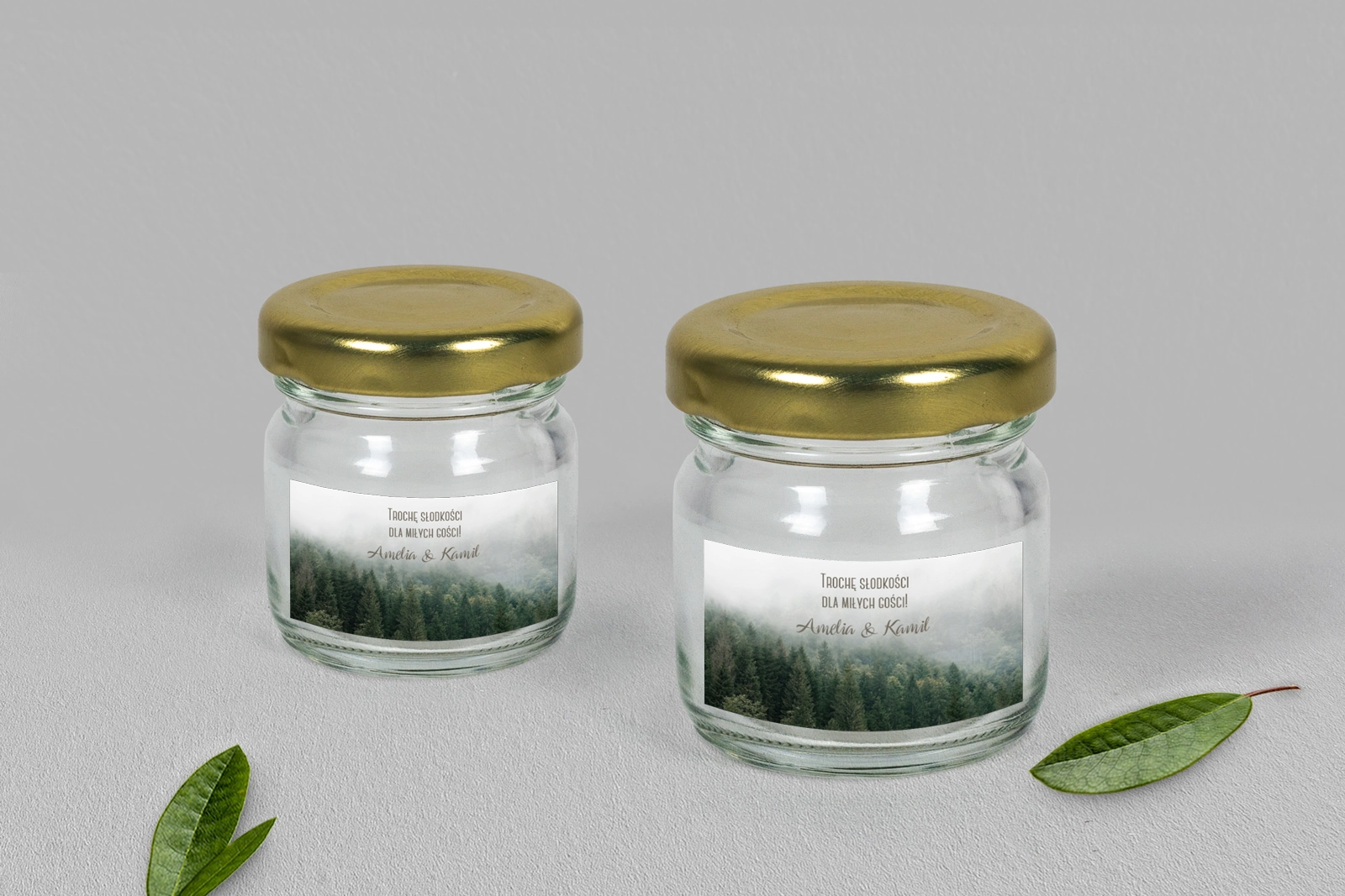 Słoiczek na słodkości - Forest - Motyw 2