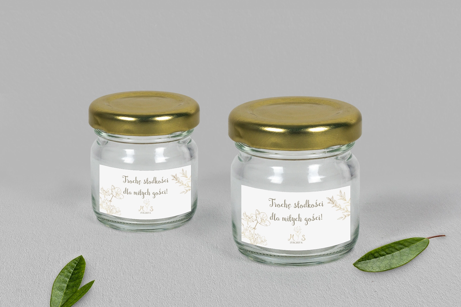 Słoiczek na słodkości - Fiori Motyw 3