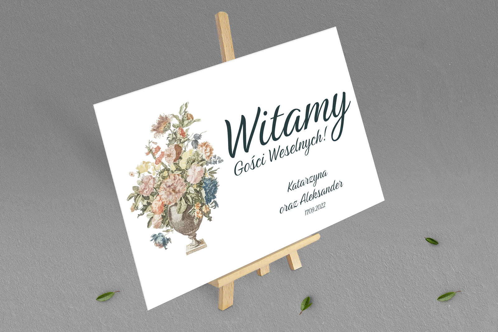 Tablica Powitalna - Rustic Summer Motyw 1