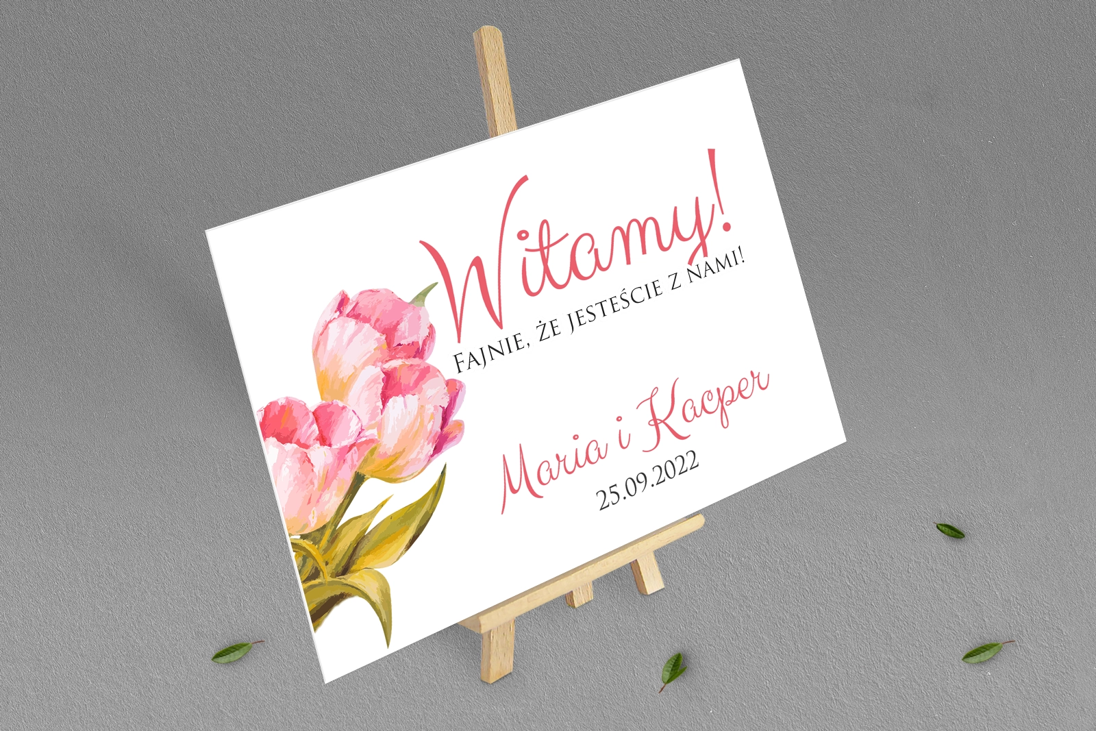 Tablica Powitalna - Sweet Love Motyw 4