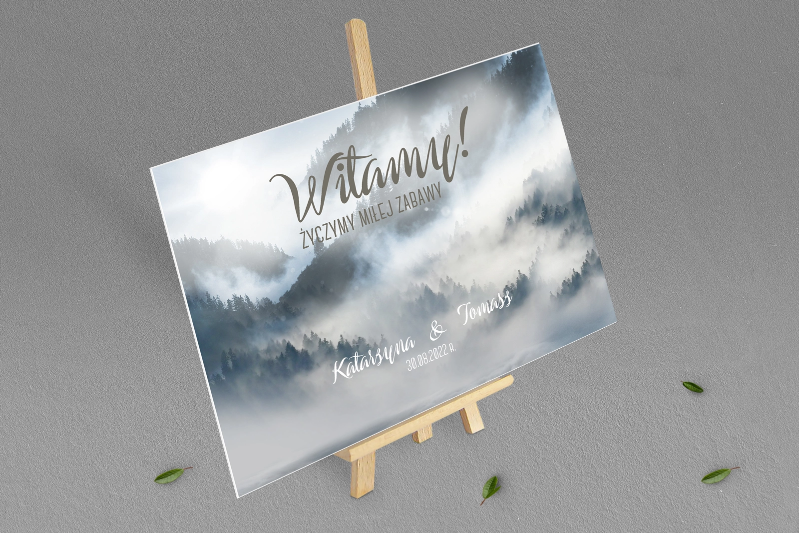 Tablica Powitalna - Forest - Motyw 5