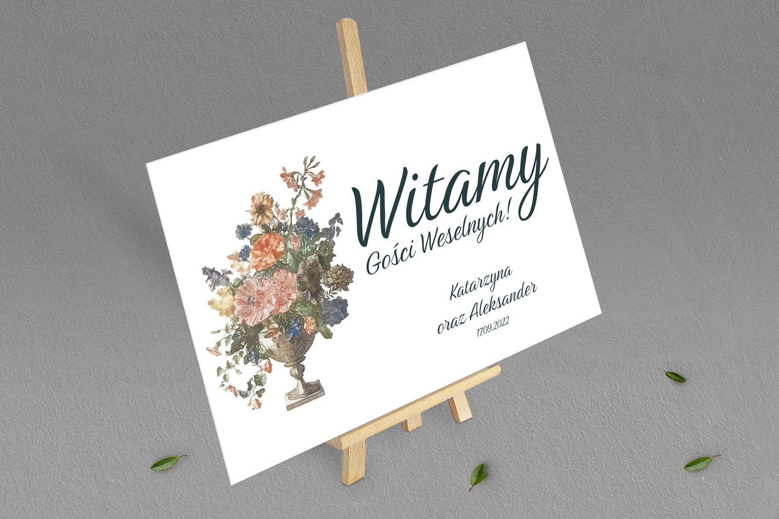 Tablica Powitalna - Rustic Summer Motyw 3