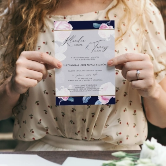 Zaproszenia ślubne Loveletter - Motyw 3