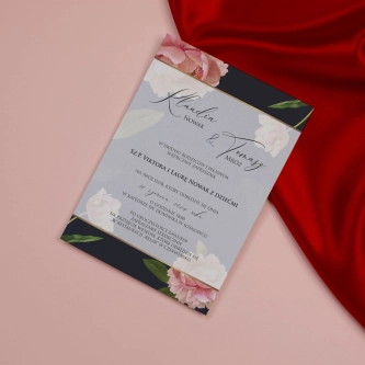 Zaproszenia ślubne Loveletter - Motyw 6