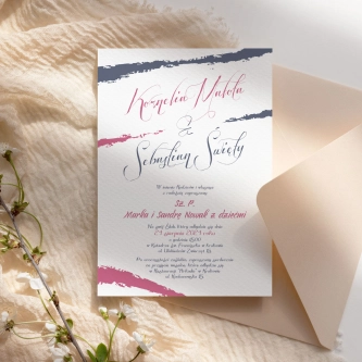 Zaproszenia ślubne Photo- Motyw 5