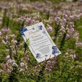 Zaproszenia ślubne Dream - Motyw 4