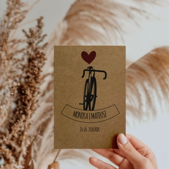 Zaproszenia ślubne Trip - Motyw 4