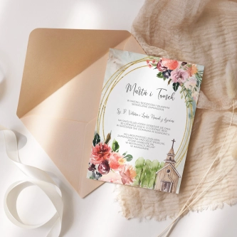 Zaproszenia ślubne Spring Love - Motyw 1