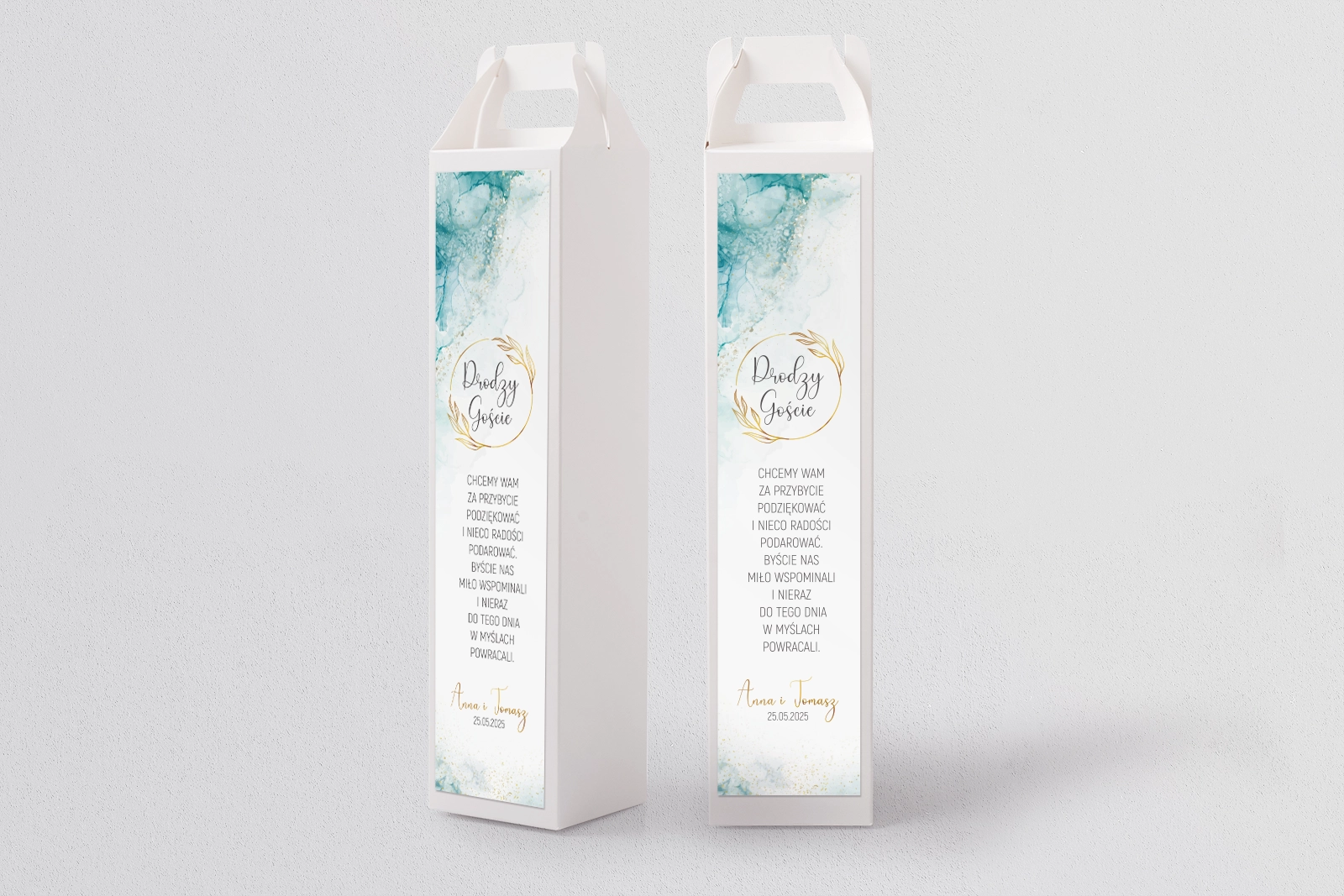 Pudełko na alkohol Glamour Ink Motyw 3