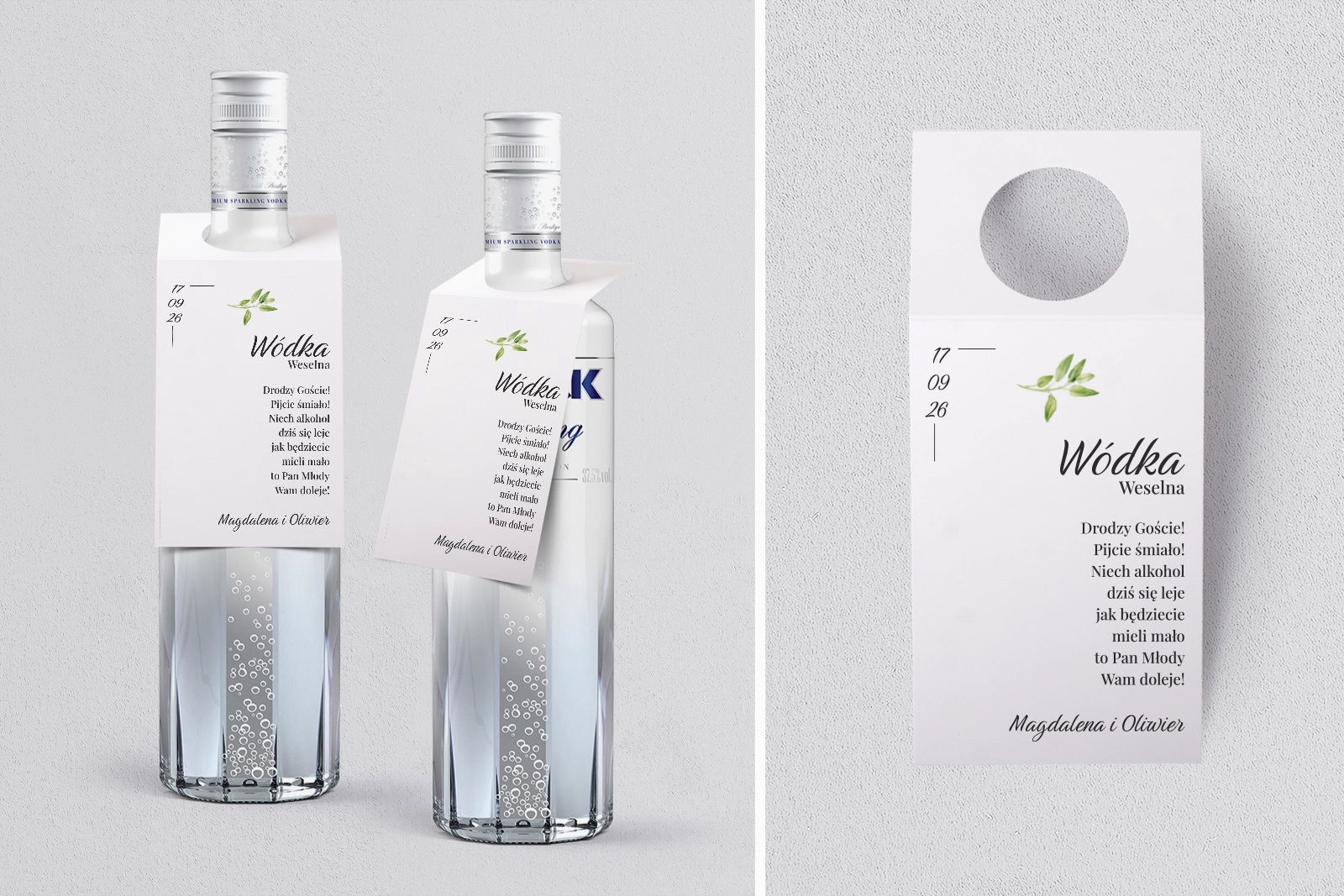 Zawieszka na alkohol oczko Nature Motyw 2