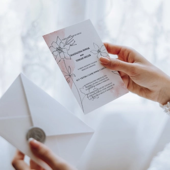 Zaproszenia ślubne Julietta - Motyw 2