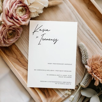 Zaproszenia ślubne Forever Yours