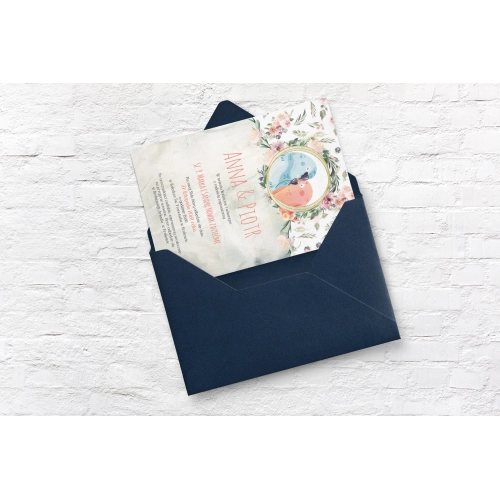 Zaproszenia ślubne Animals - Motyw 3