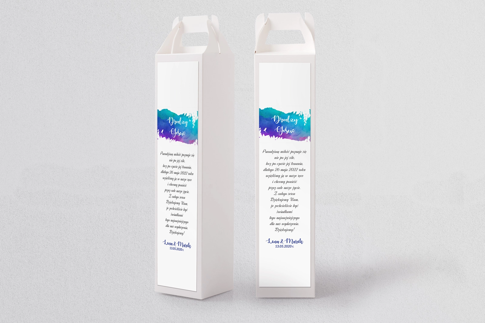 Pudełko na alkohol Stylish Motyw 5