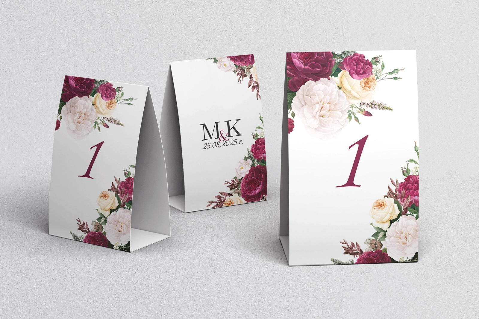 Numerki na stół Fabello Motyw 1