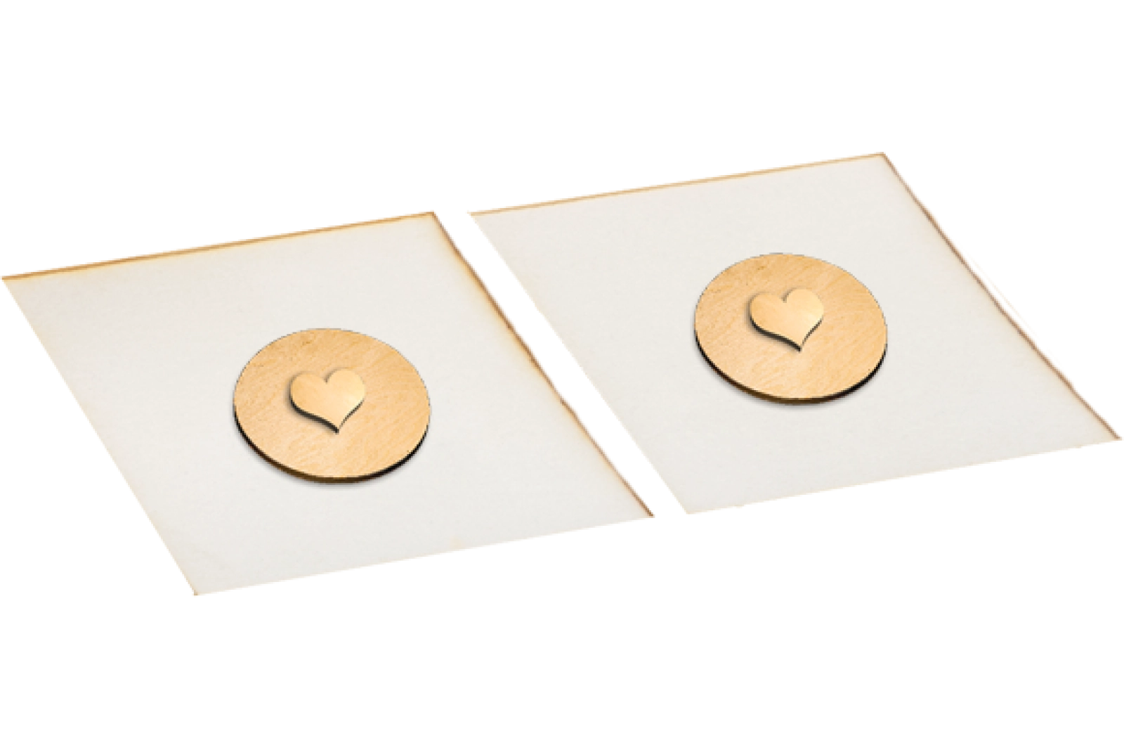 Pudełko na obrączki prostokątne naturalne - Butterflies - Motyw 2