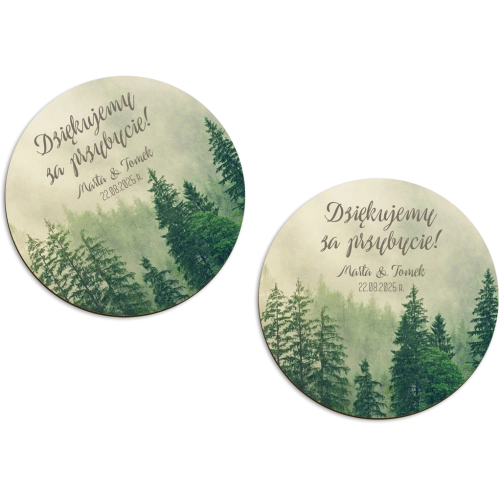 Magnes Okrągły - Forest - Motyw 1