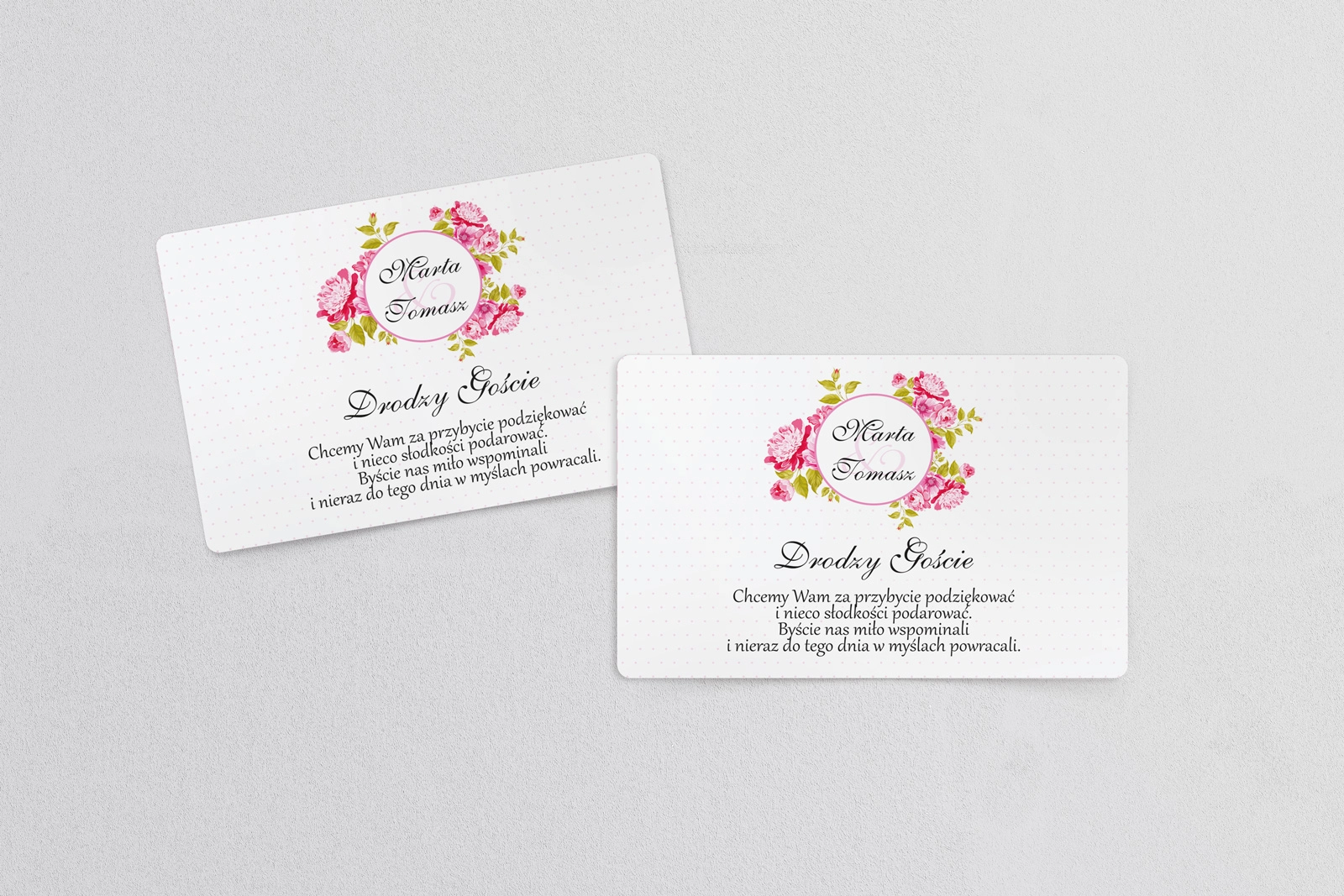 Naklejki na ciasto weselne Radosny Dzień Motyw 2