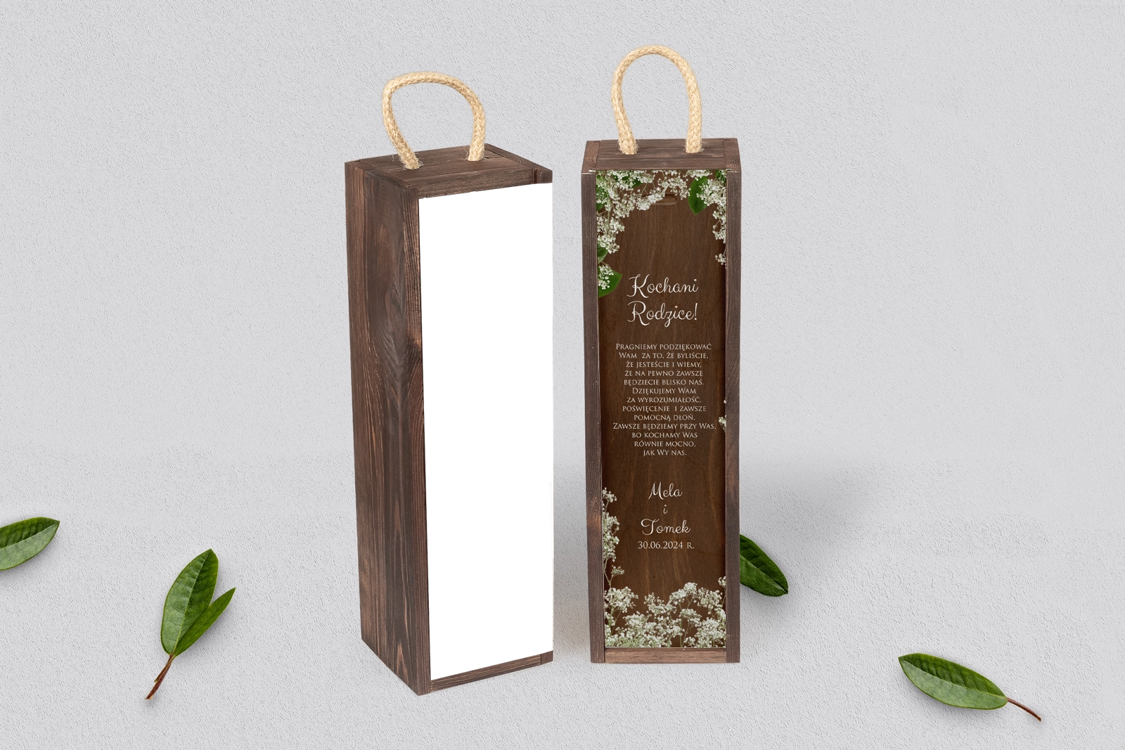 Skrzynka dla Rodziców - SNW Brązowa Soft Motyw 7