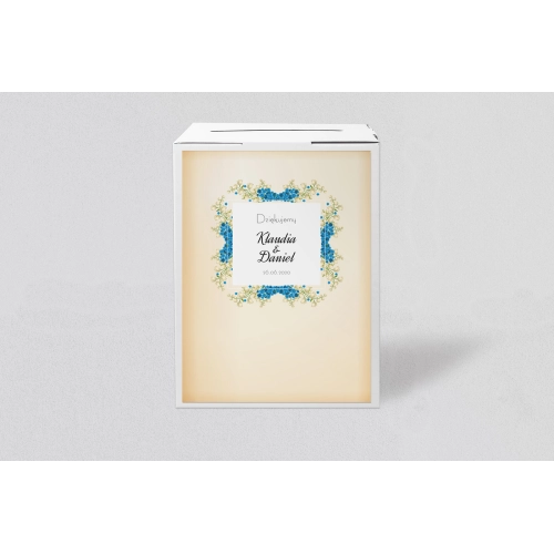 Pudełko na koperty i pieniądze Love Motyw 9