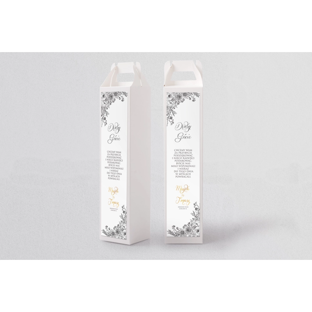 Pudełko na alkohol Adore - Motyw 1