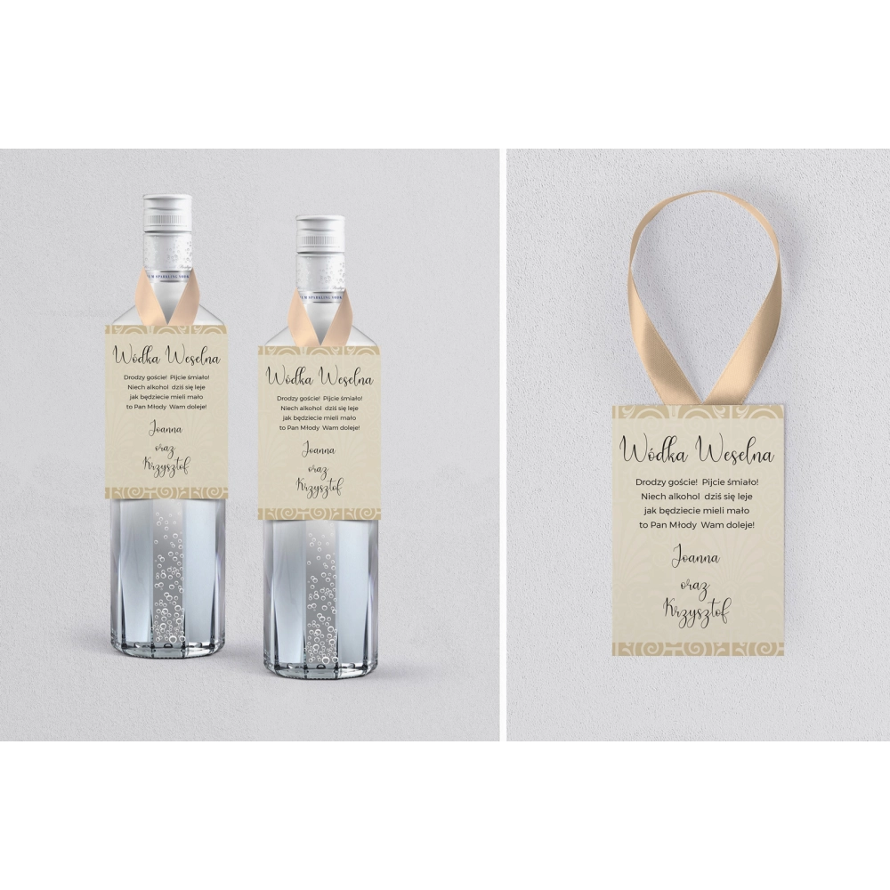 Zawieszka na alkohol Vintage - motyw 1