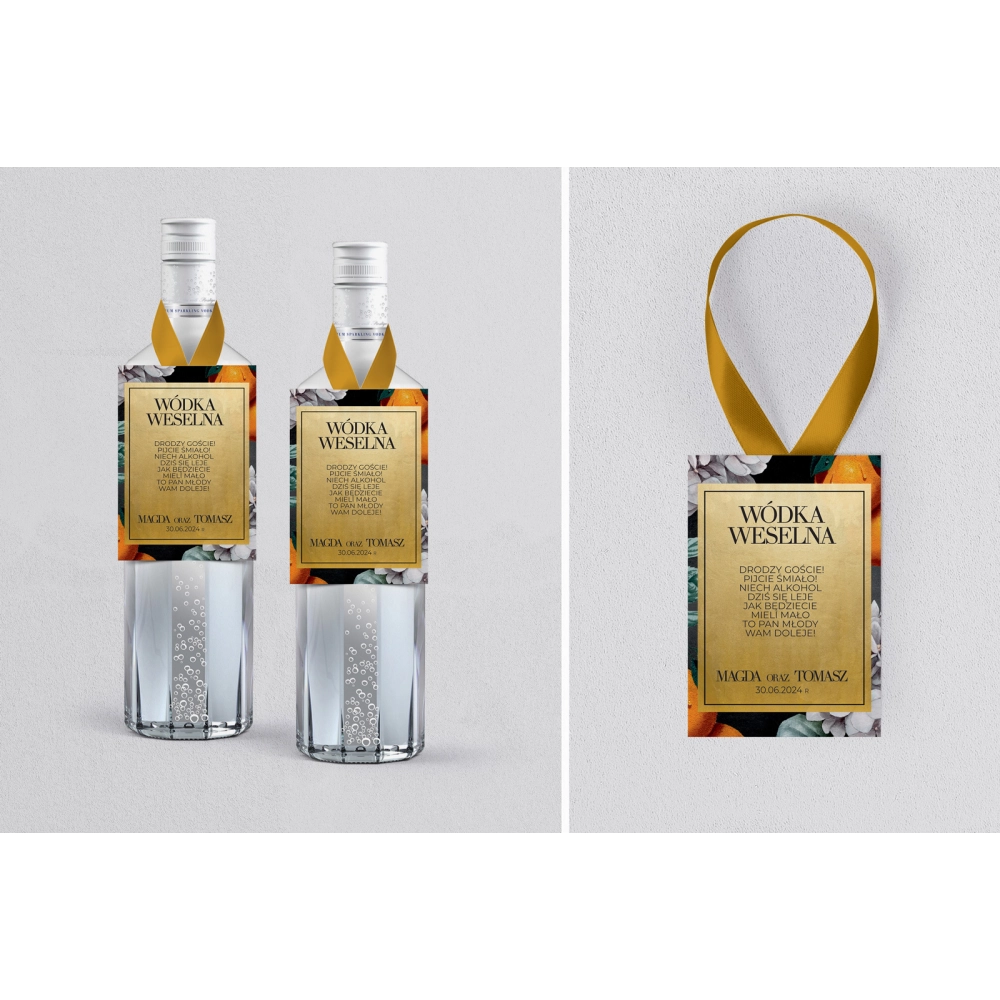 Zawieszka na alkohol Amore - ramka - Motyw 2