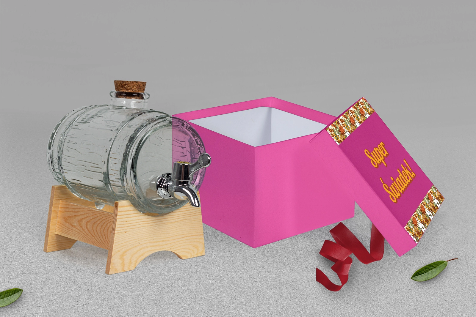 Antałek - opakowanie różowe Retro Style Motyw 1