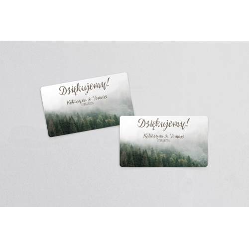 Naklejki na słoiczki weselne Forest - Arkusz 21 szt - Motyw 2