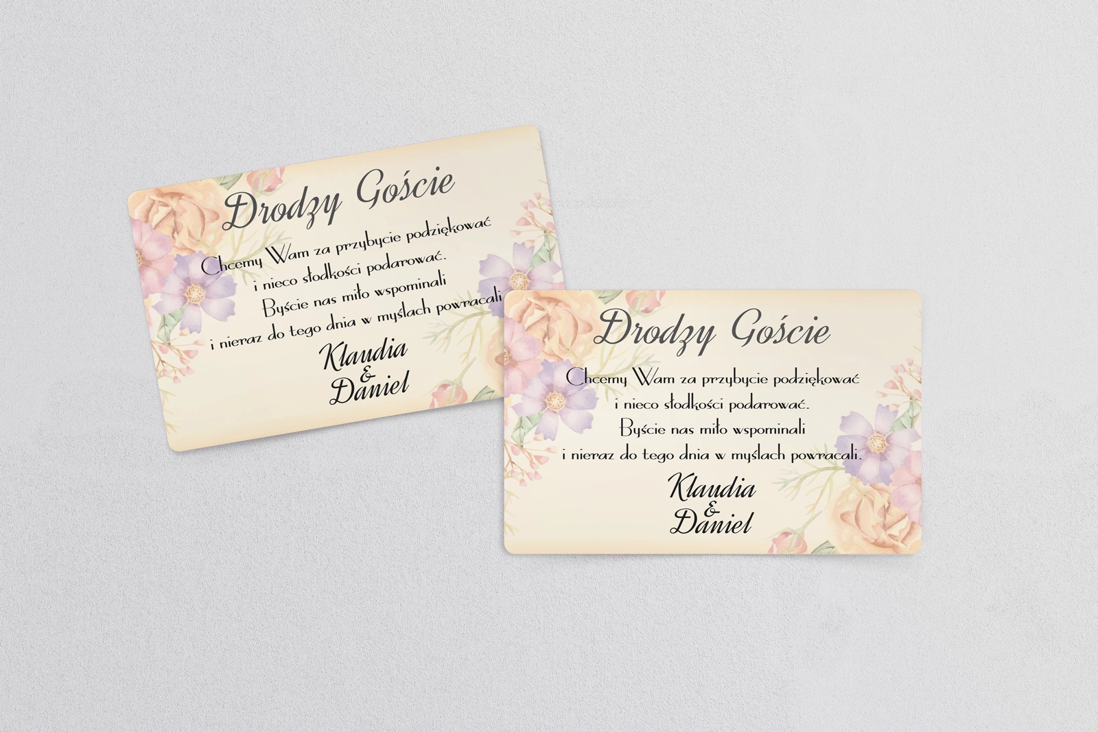 Naklejki na ciasto weselne Love Motyw 7