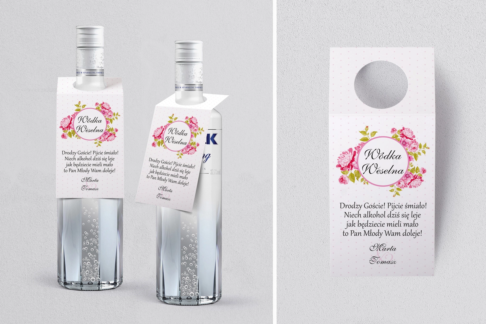 Zawieszka na alkohol oczko Radosny Dzień Motyw 2