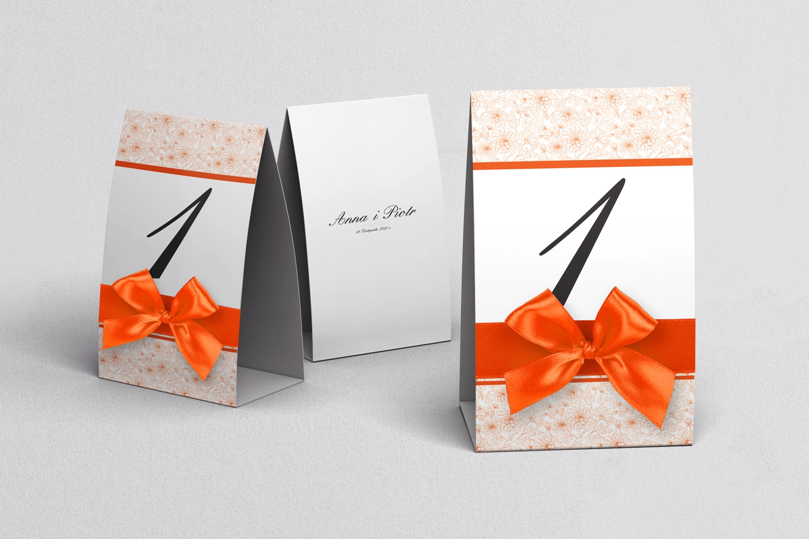 Numerki na stół Ornaments Motyw 7