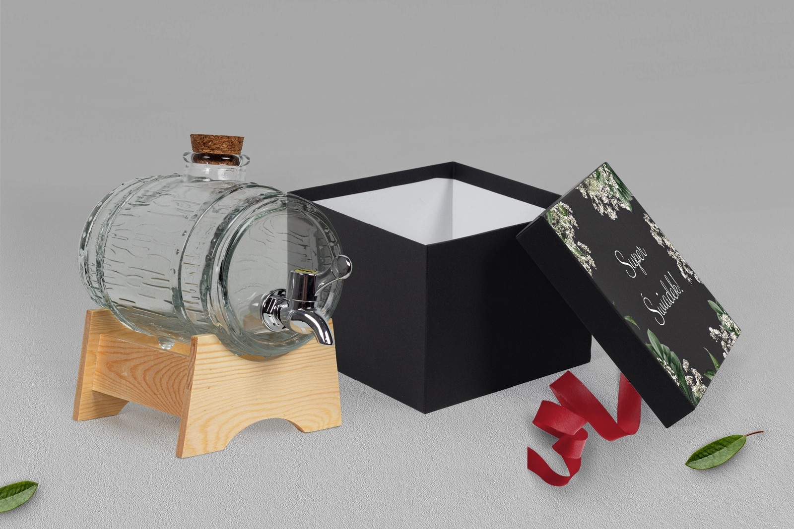 Antałek - opakowanie czarne Soft Motyw 1