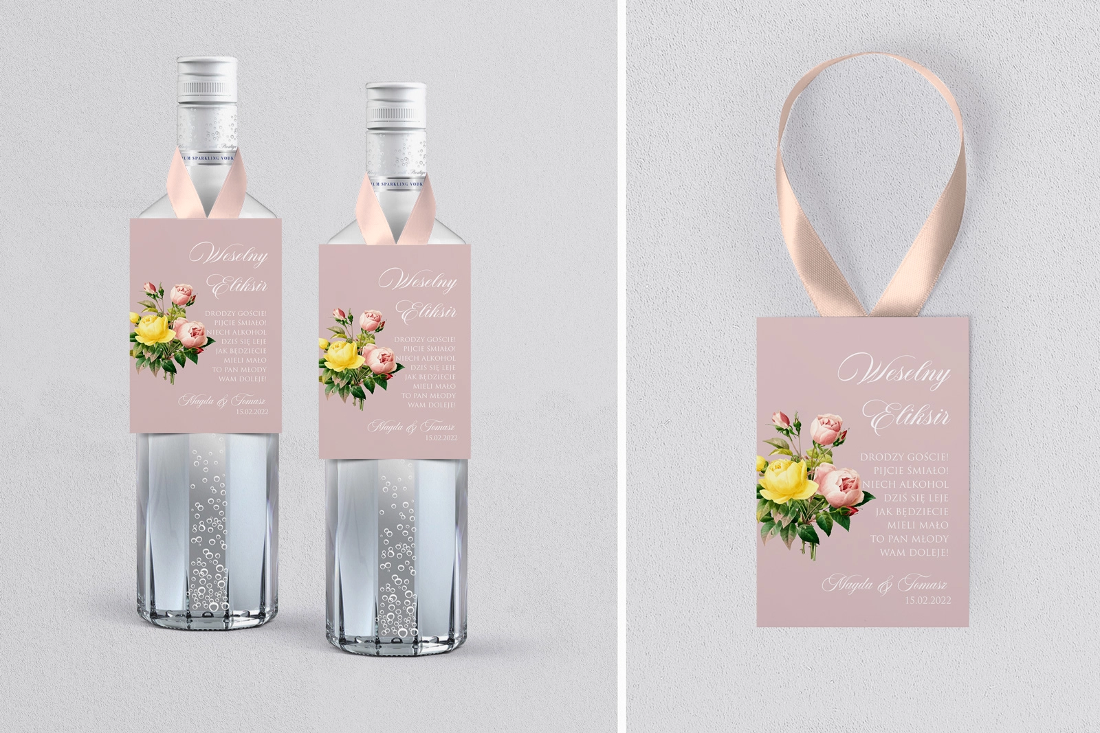 Zawieszka na alkohol Bella - Motyw 2