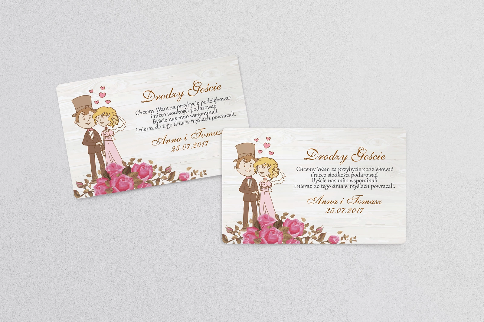 Naklejki na ciasto weselne Naturalna Miłość Motyw 6