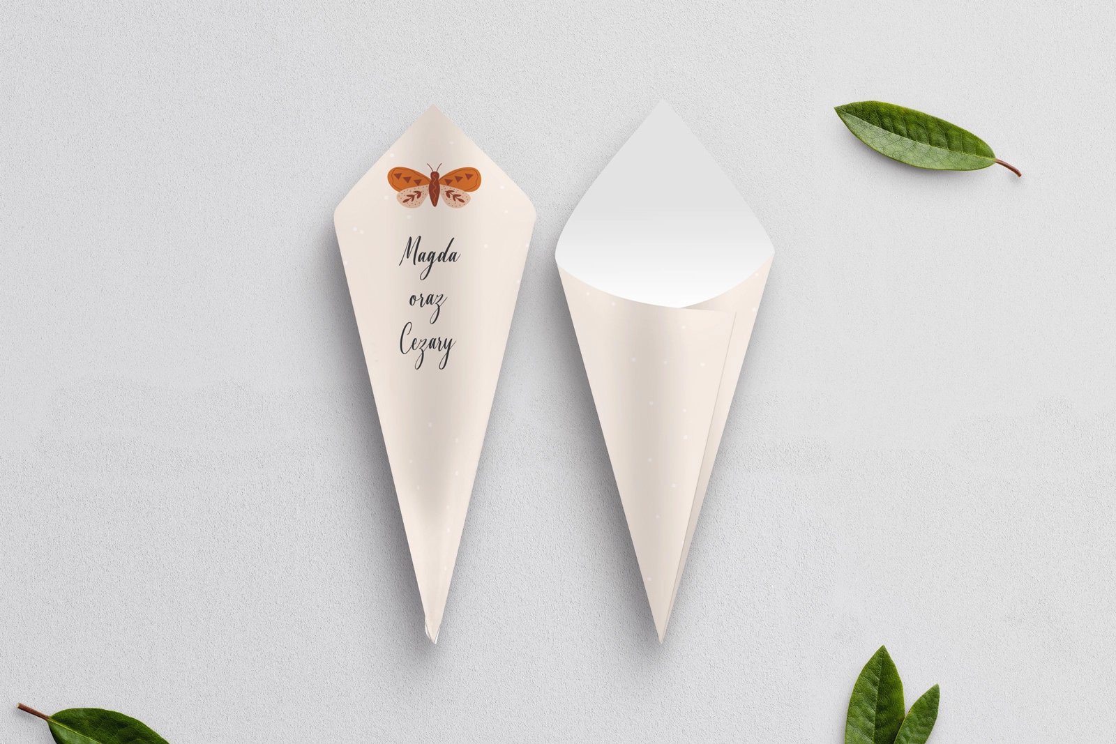 Rożek Weselny - Butterflies - Motyw 2