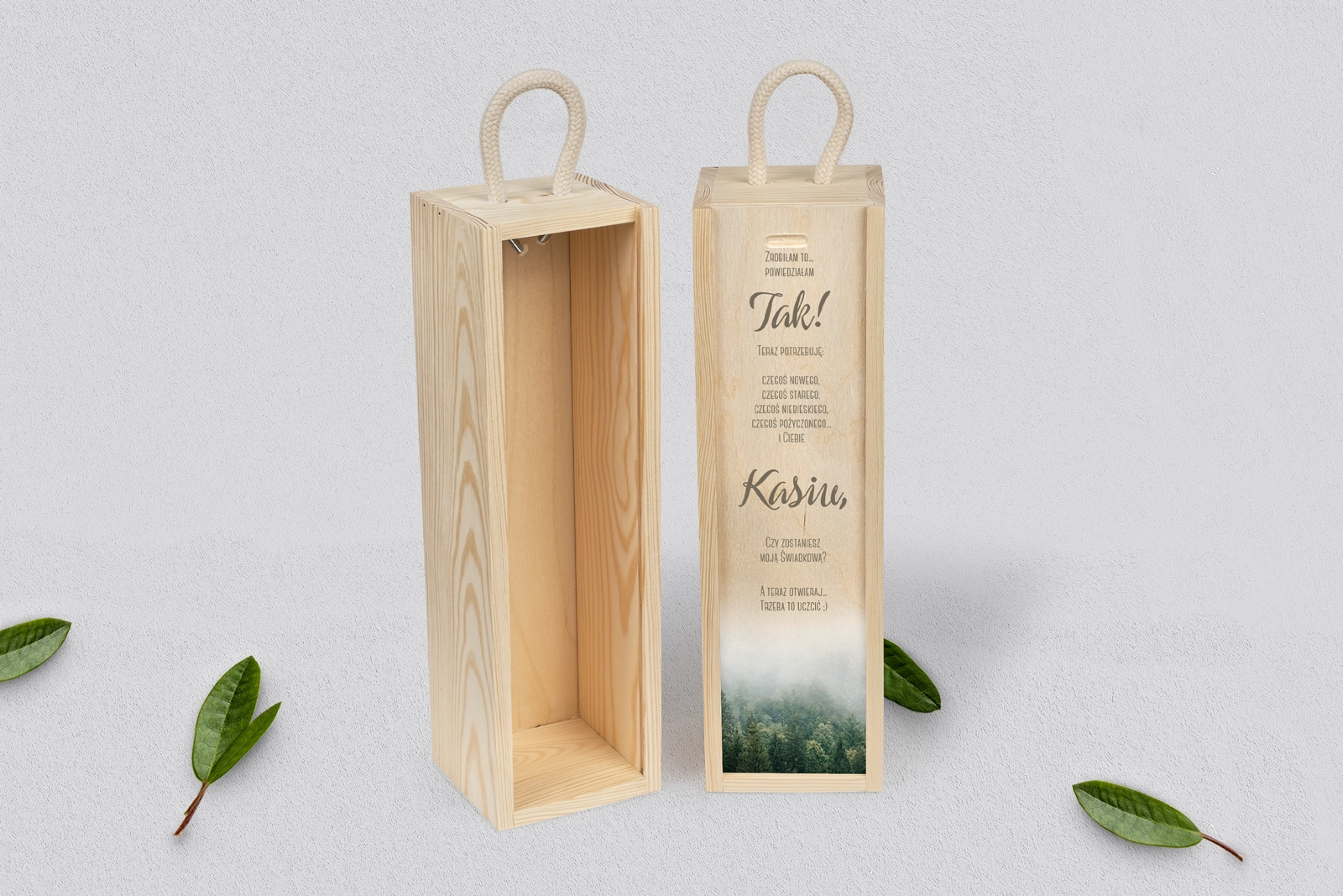 Prośba o Świadkowanie - SNW naturalna Forest - Motyw 2