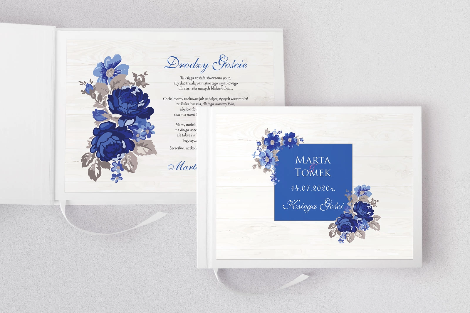 Księga Gości Weselnych Biała Stodoła - Motyw 3