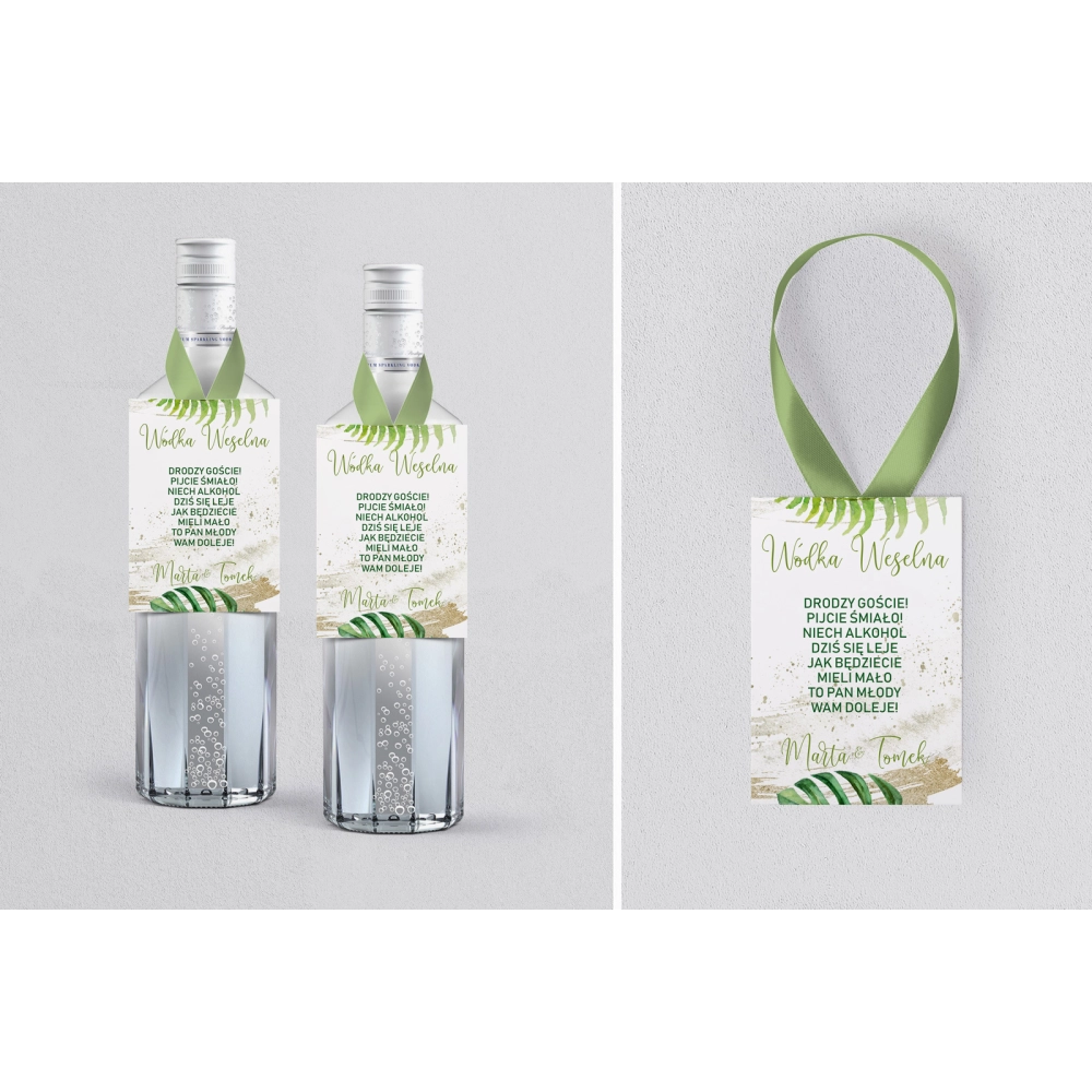 Zawieszka na alkohol Tropical - Motyw 1