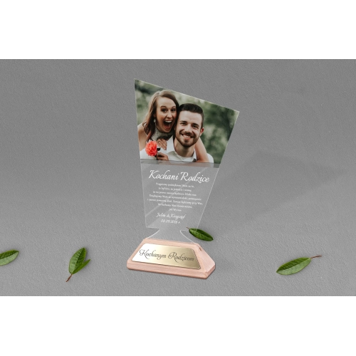 Statuetka Akrylowa ze zdjęciem - Wzór 4
