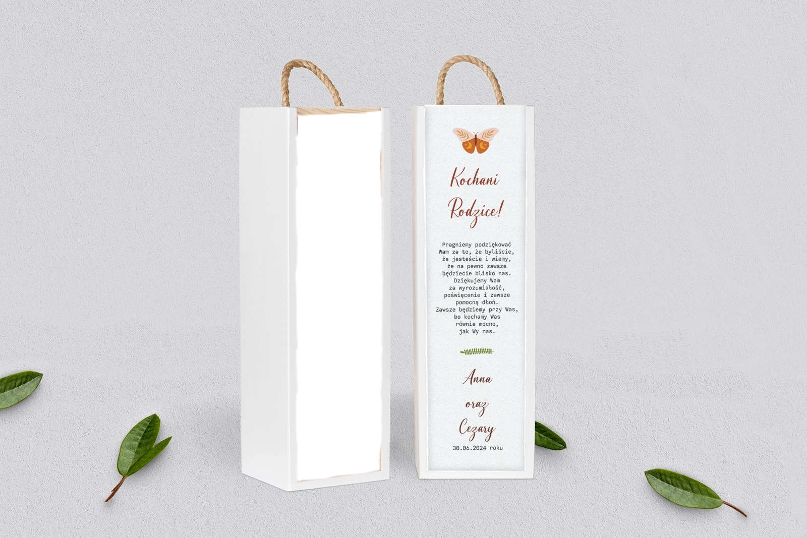 Skrzynka dla Rodziców - SNW Biała Butterflies - Motyw 1