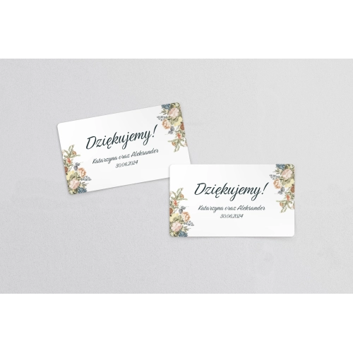 Naklejki na słoiczki weselne Rustic Summer - Arkusz 21 szt Motyw 1