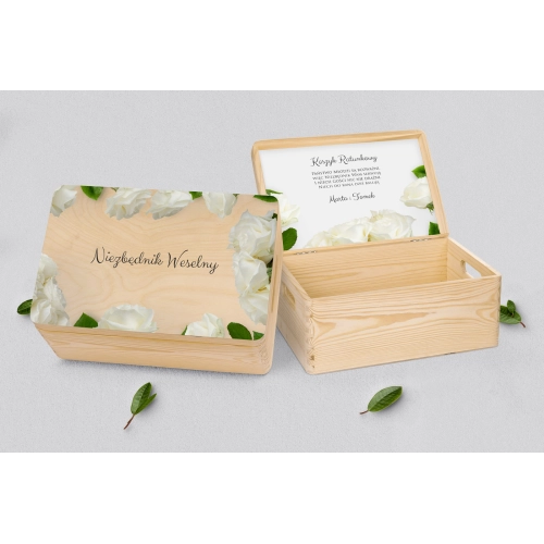 Koszyczek ratunkowy weselny naturalny - Soft Motyw 4