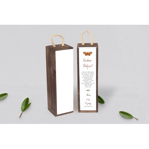 Skrzynka dla Rodziców - SNW Brązowa Butterflies - Motyw 4