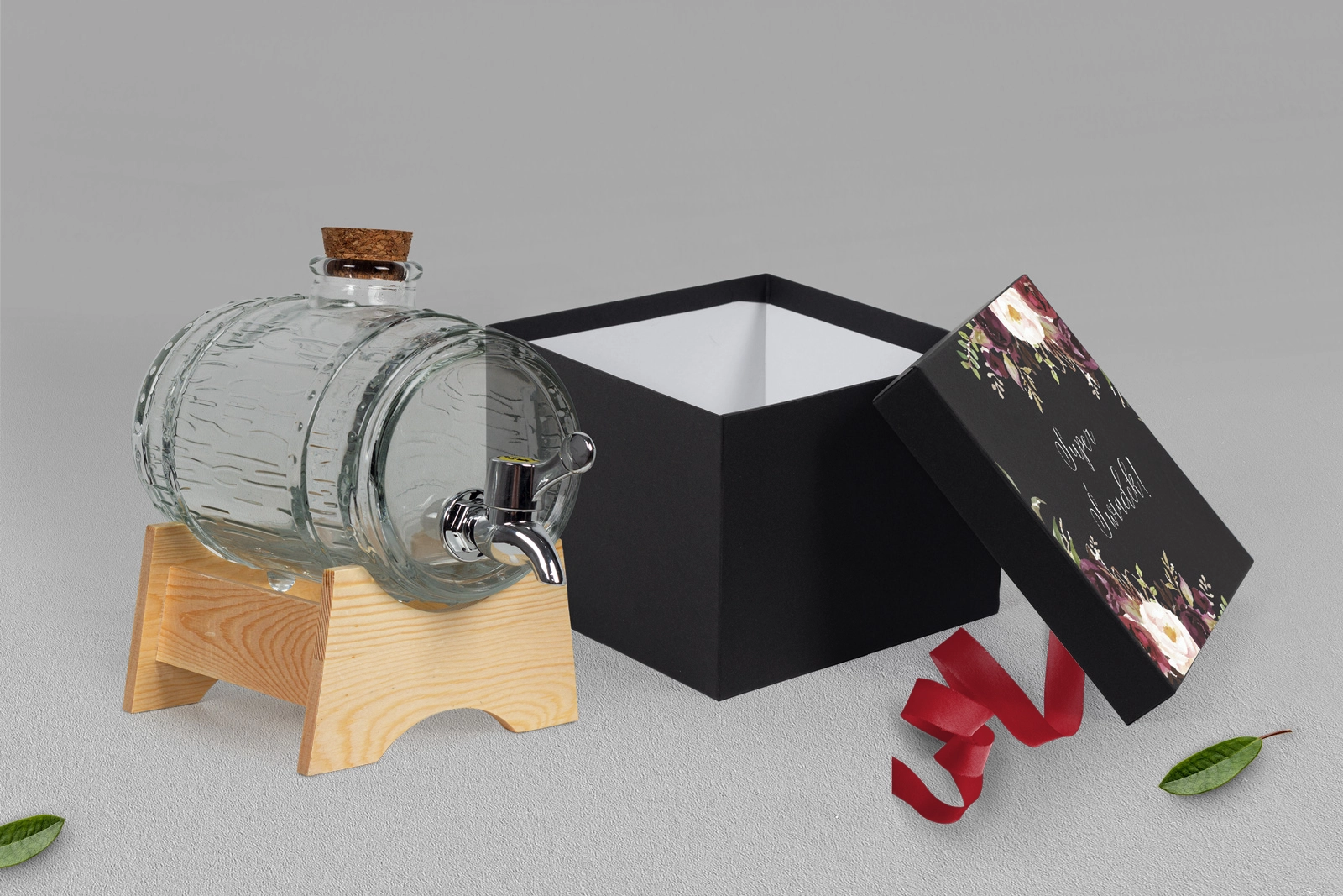 Antałek - opakowanie czarne PasteLove Motyw 3