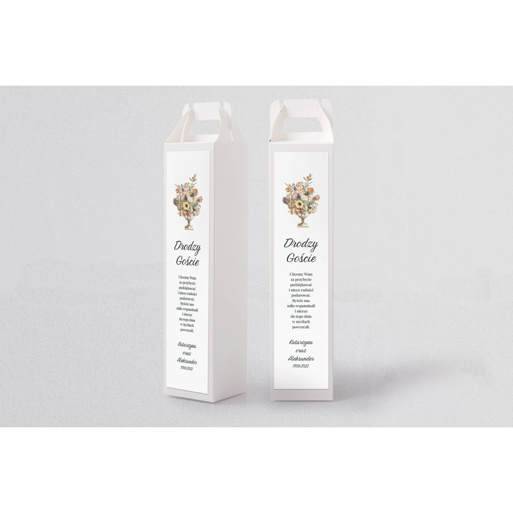 Pudełko na alkohol Rustic Summer Motyw 2