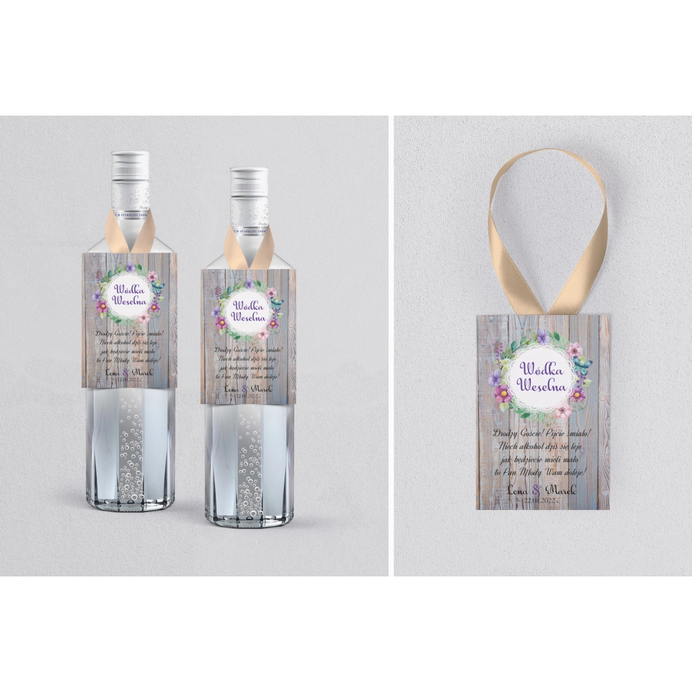 Zawieszka na alkohol Rustical Motyw 9