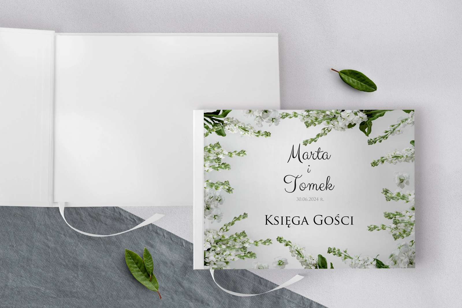 Księga Gości Weselnych Soft Motyw 8